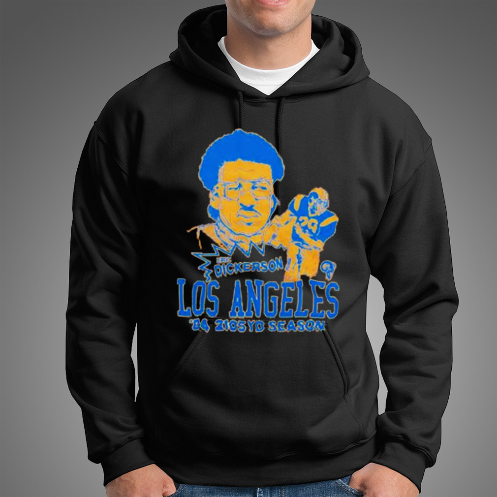 Los angeles rams eric dickerson homage nfl shirt, hoodie, sweater, long  sleeve and tank top