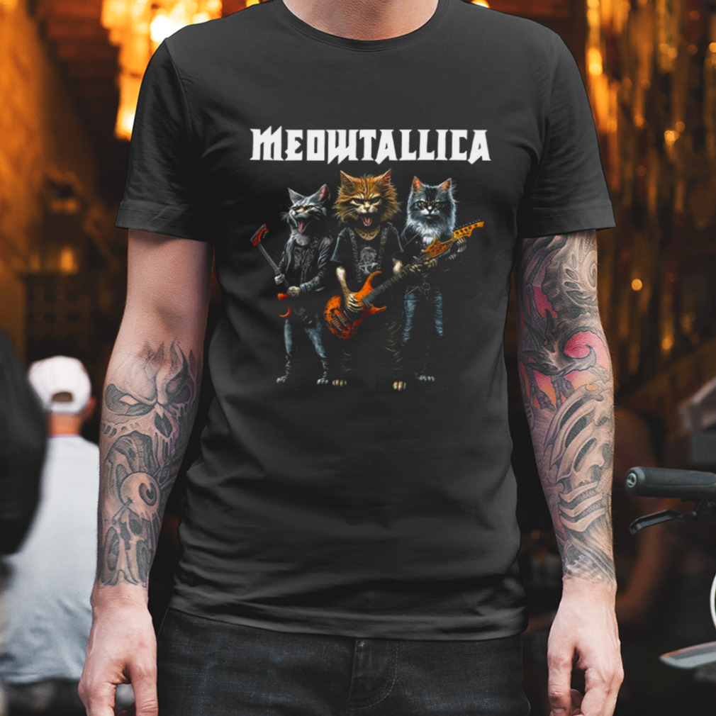 Meowtallica discount t shirt