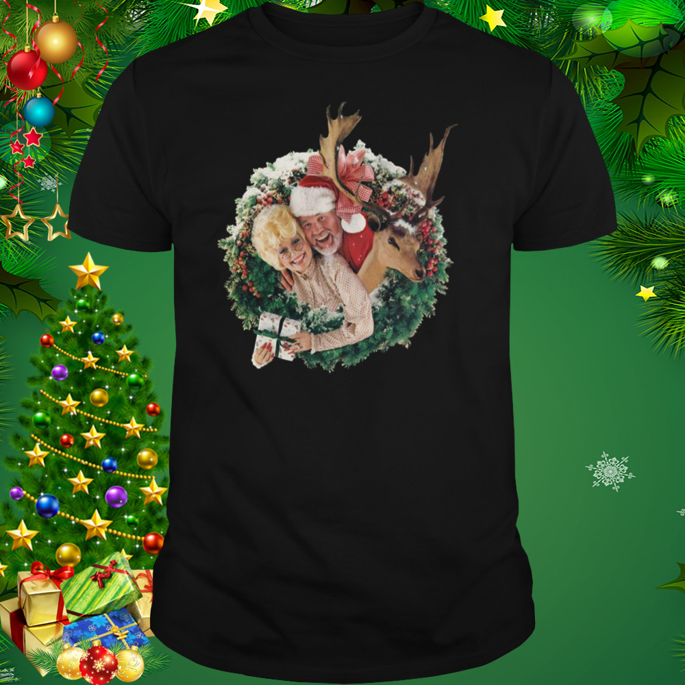 Dolly Parton And Kenny Rogers Christmas shirt