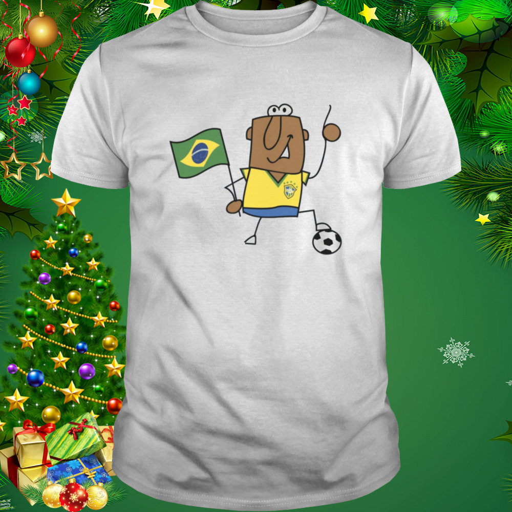 For Football Lovers Keep Calm And Support Brazil shirt