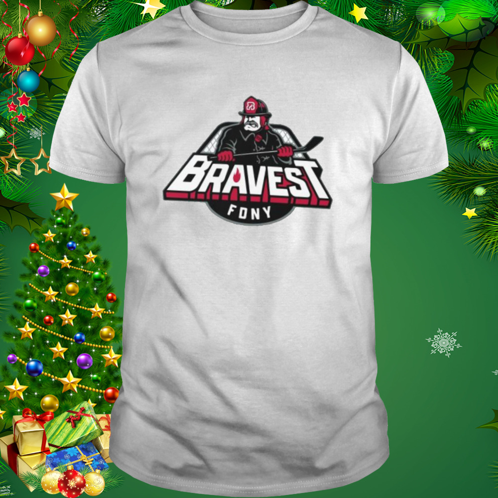 Heroes Hockey Bravest Personalized Shirt