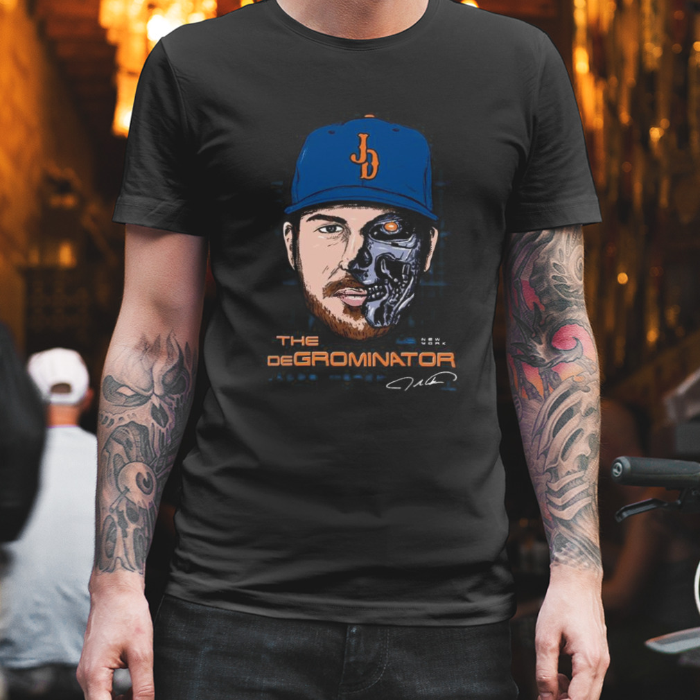 Jacob Degrom The Degrominator signature Mlbpa shirt - Kingteeshop