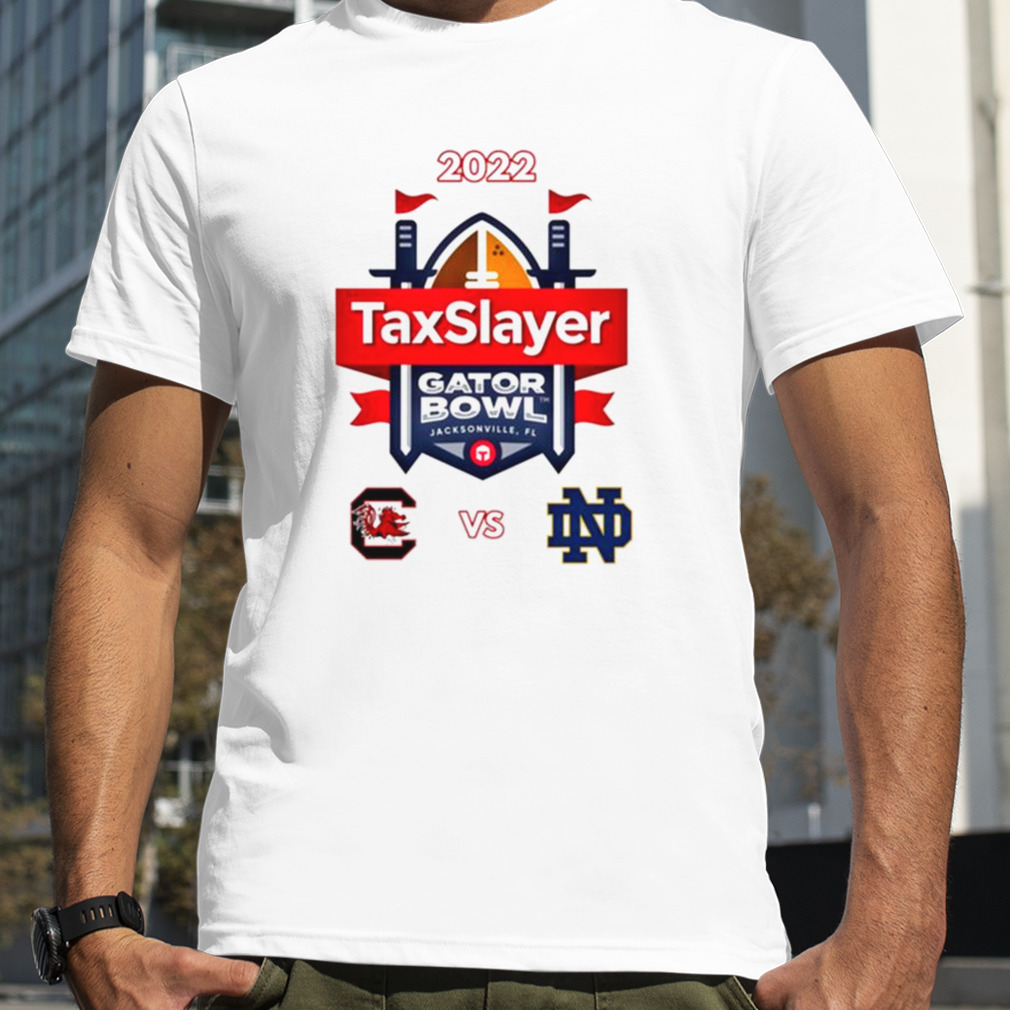South Carolina vs Notre Dame 2022 TaxSlayer Gator Bowl shirt