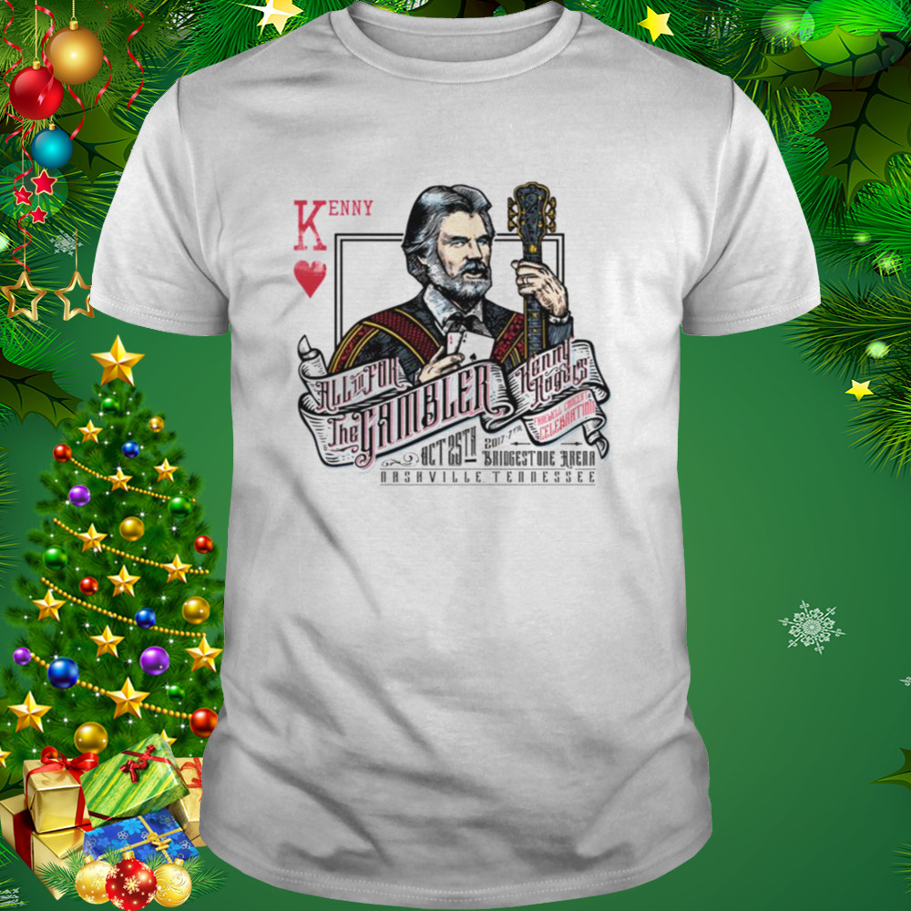 The Gambler Kenny Rogers The King shirt
