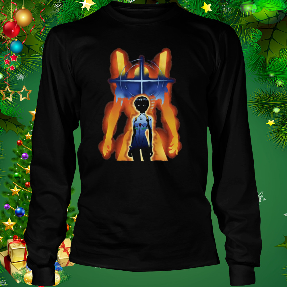 Unit-00 Activate Neon Genesis Evangelion Rei Graphic shirt 3 Longsleeve tshirt
