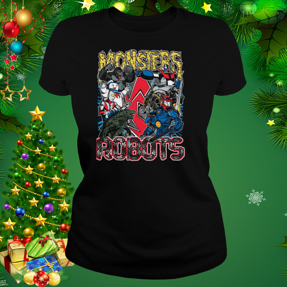 Vintage Monsters Vs Robots shirt 2 Women's tshirt