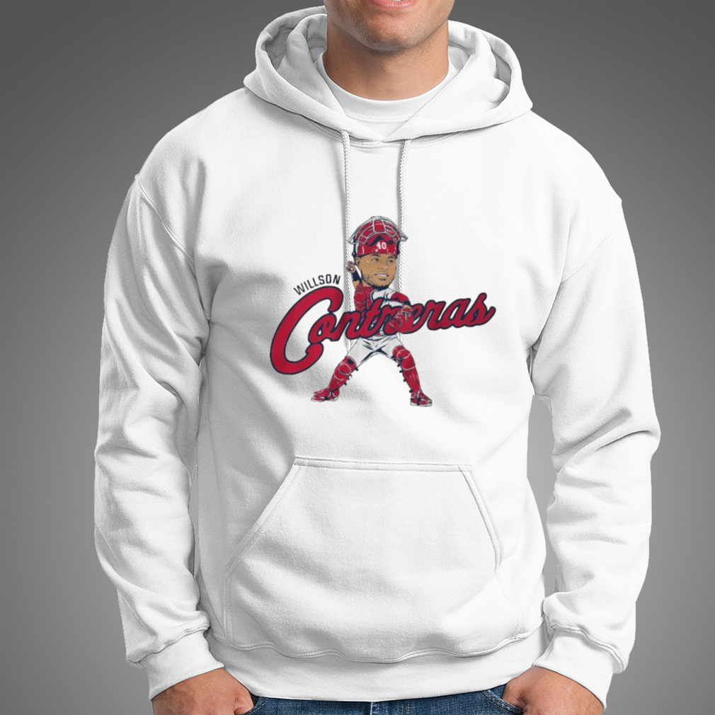 Willson Contreras Caricature Shirt and Hoodie - Chicago Cubs