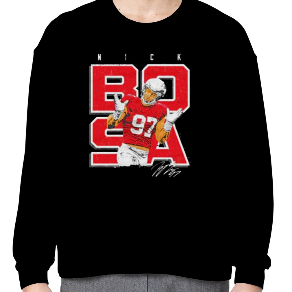 Nick Bosa Classic 90s Retro TShirt, San Francisco 49Ers Shirt - Bring Your  Ideas, Thoughts And Imaginations Into Reality Today