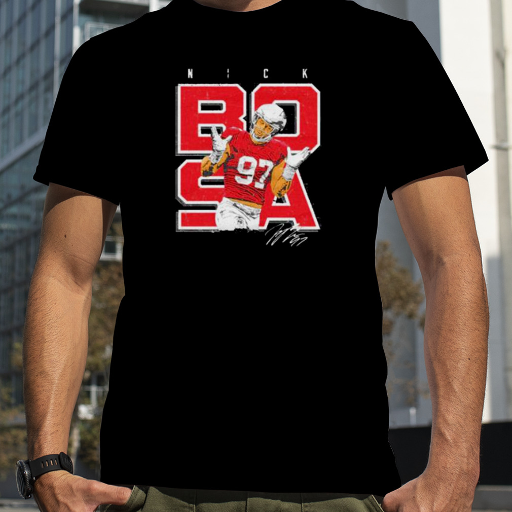 Nick Bosa San Francisco 49ers signature 2023 shirt, hoodie, sweater, long  sleeve and tank top