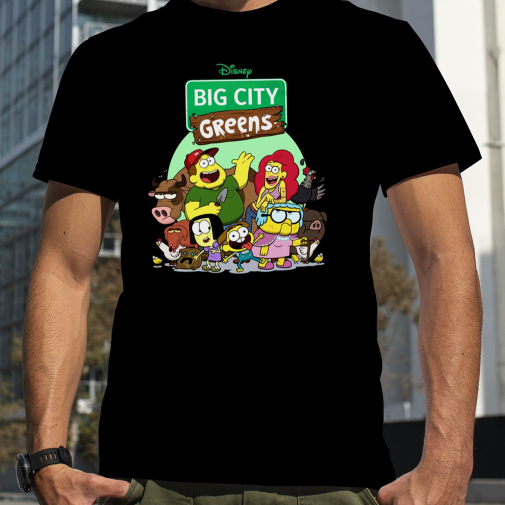 Greens Family Group Funny Big City Greens shirt