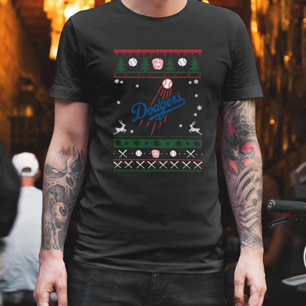 Los Angeles Dodgers Mlb Football Ugly Christmas 2022 Shirt