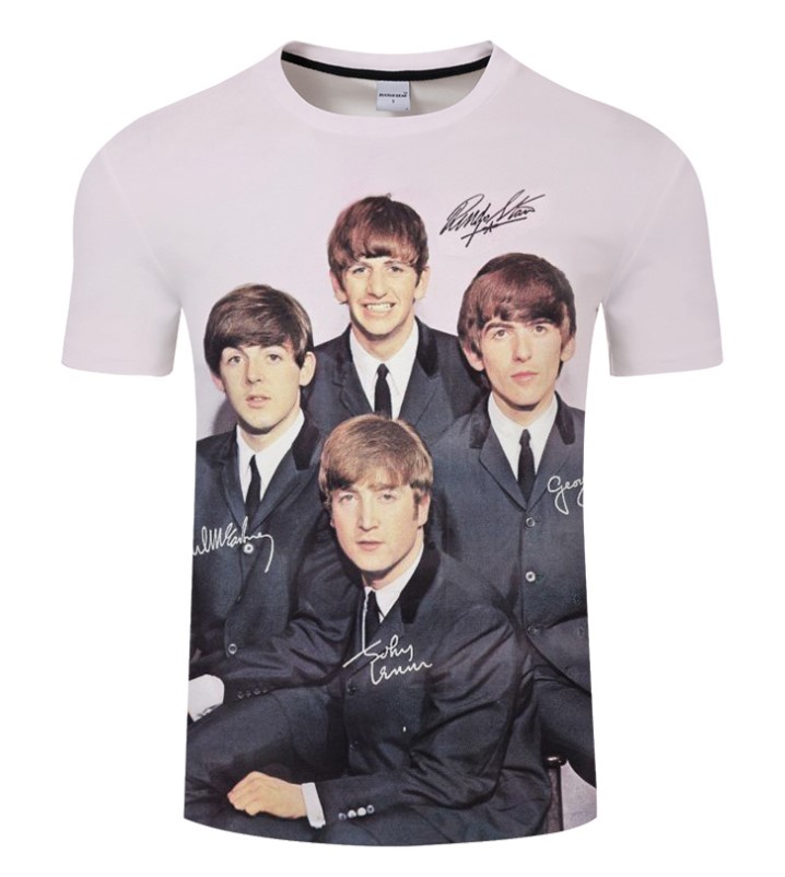 BEATLES BAND 3D TSHIRT