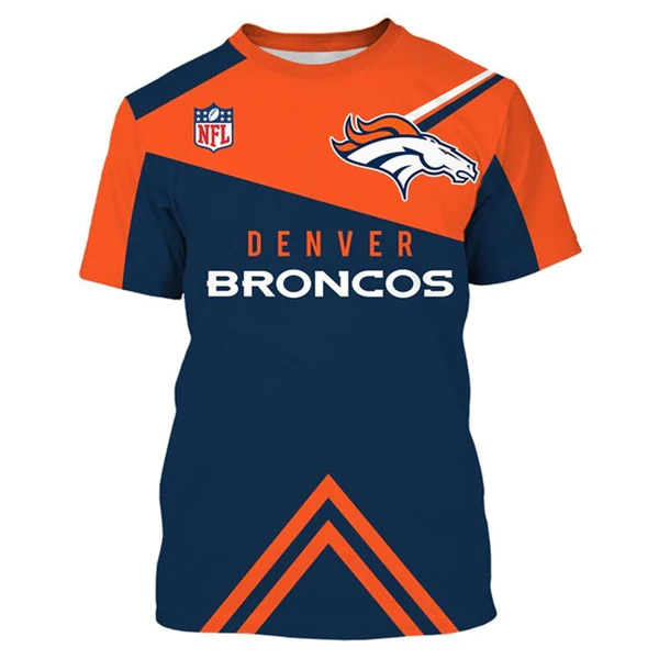 Denver Broncos Vintage 3D T-Shirt
