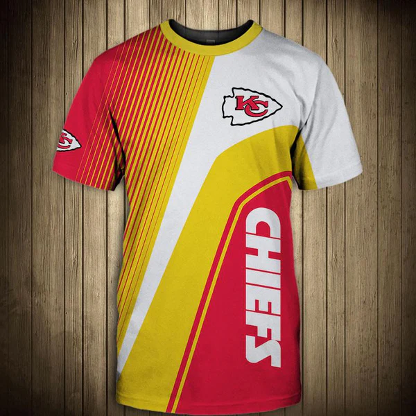 NFL Kansas City Chiefs 3D Tshirt