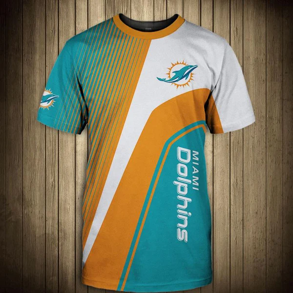 NFL Miami Dolphins 3D T-Shirt
