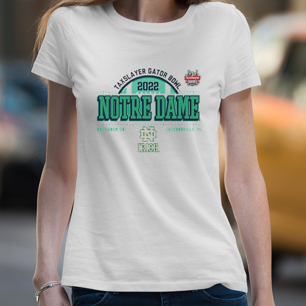Rizado Desviación abdomen Notre Dame Fighting Irish Taxslayer Gator Bowl Bound 2022 Shirt