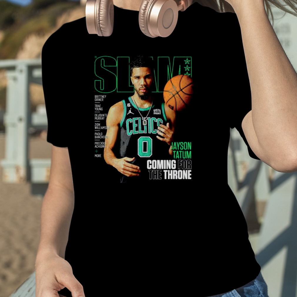 Jayson Tatum Slam Magazine T-shirt