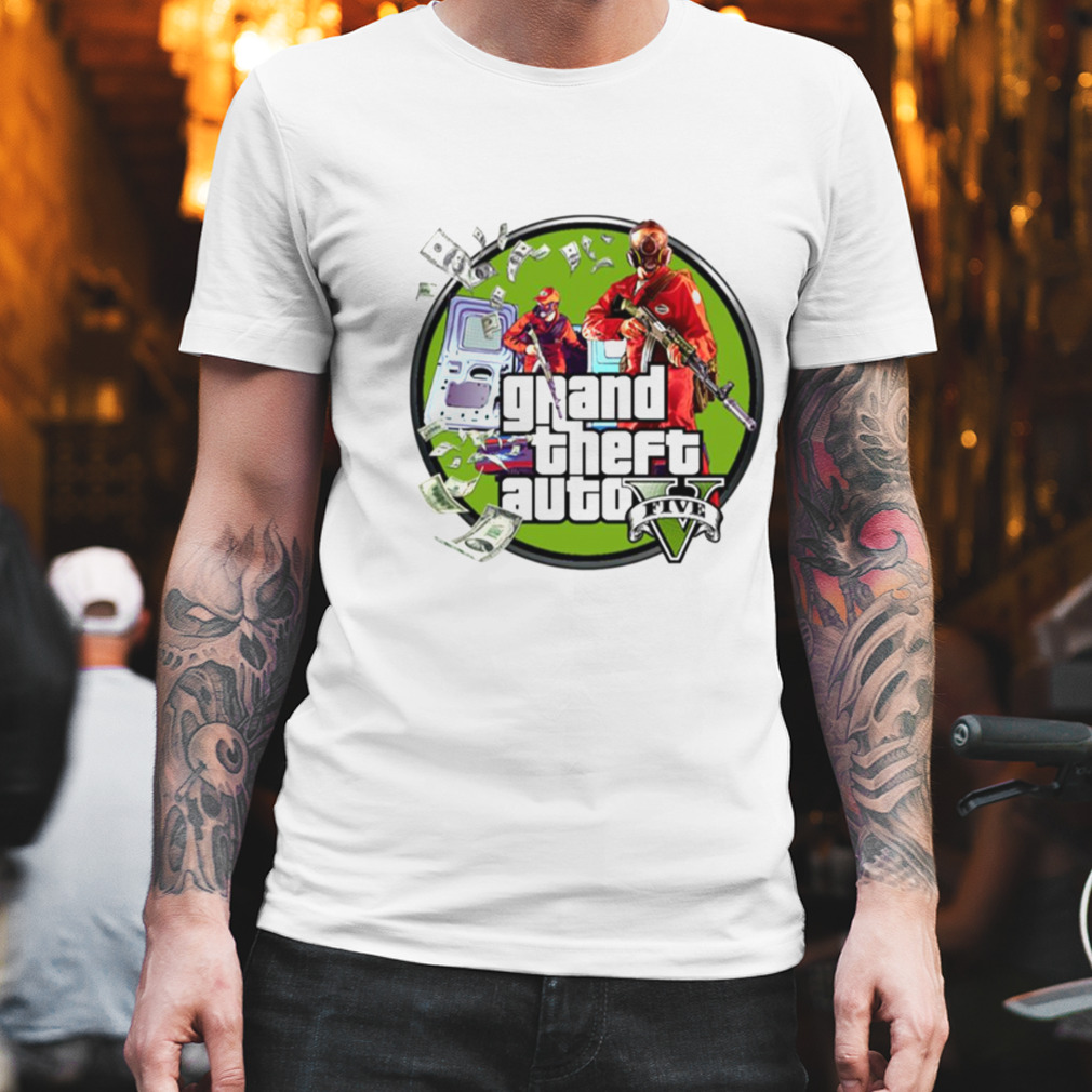 The Money Heist Grand Theft Auto Gta shirt