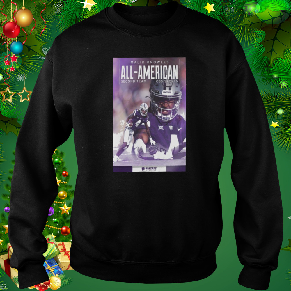 kansas State CBS Sports Malik Knowles All American Second Team Poster shirt 5 Sweat tshirt