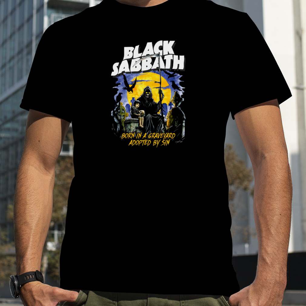 Born In A Graveyard Black Sabbath shirt