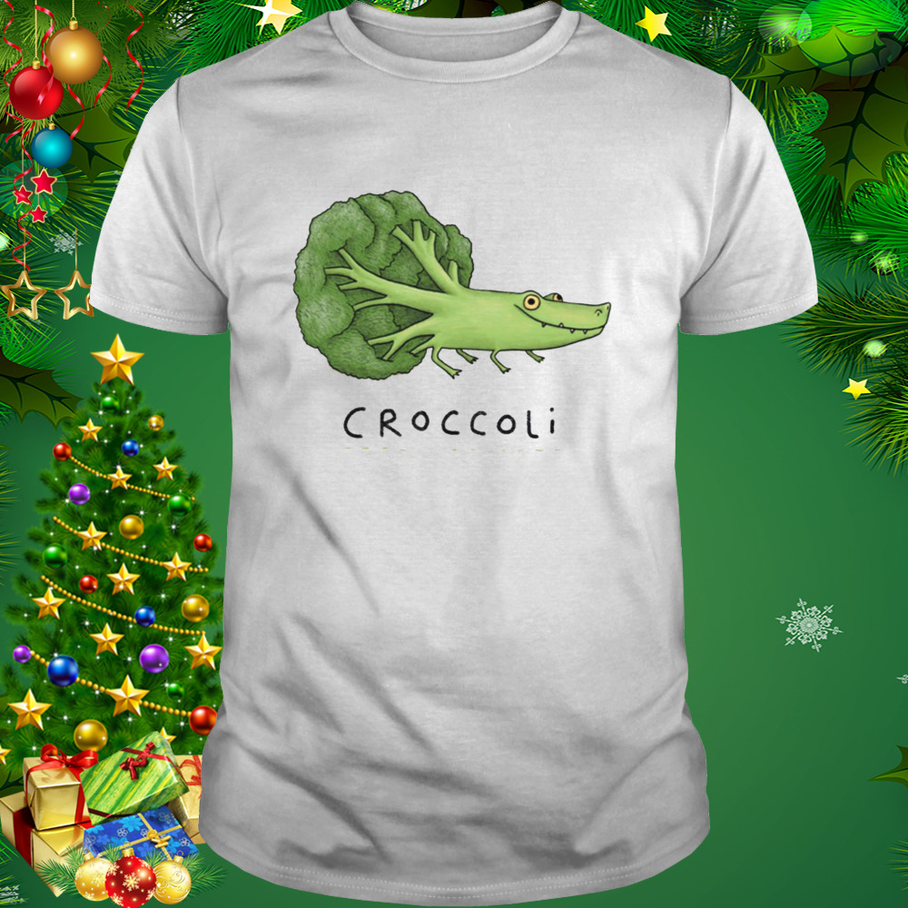 Croccoli Funny Crocodile And Broccoli shirt