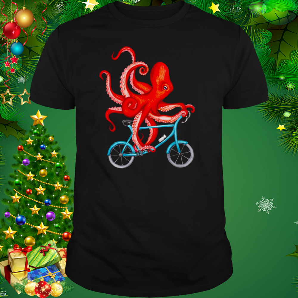 Cycling Octopus Relaxed Fit shirt