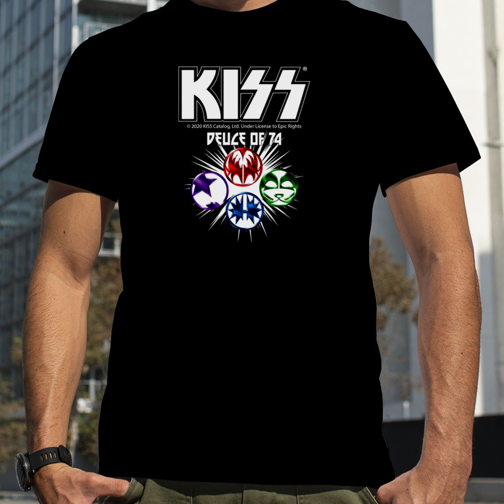 Deuce Of 1974 Song Kiss Rock Band Album Debut shirt