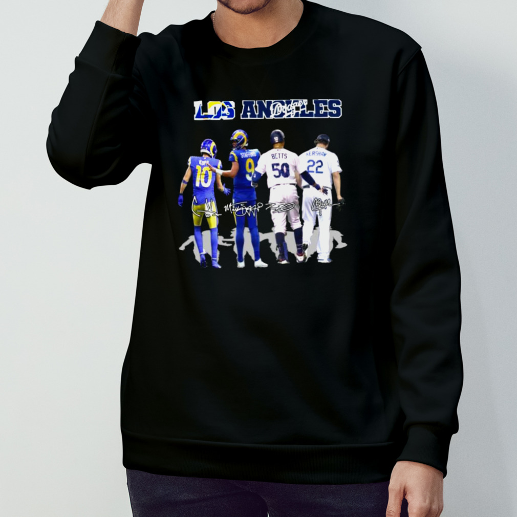 Nfl Jam Los Angeles Rams Cooper Kupp And Matthew Stafford Stafford Shirt,  hoodie, sweater, long sleeve and tank top