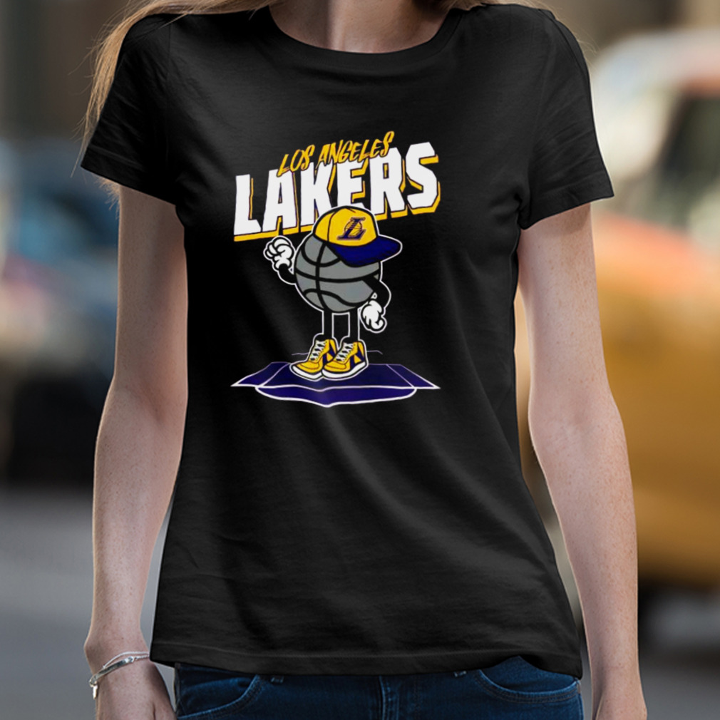 Official Los Angeles Lakers Toddler Mr. Dribble NBA T-Shirt