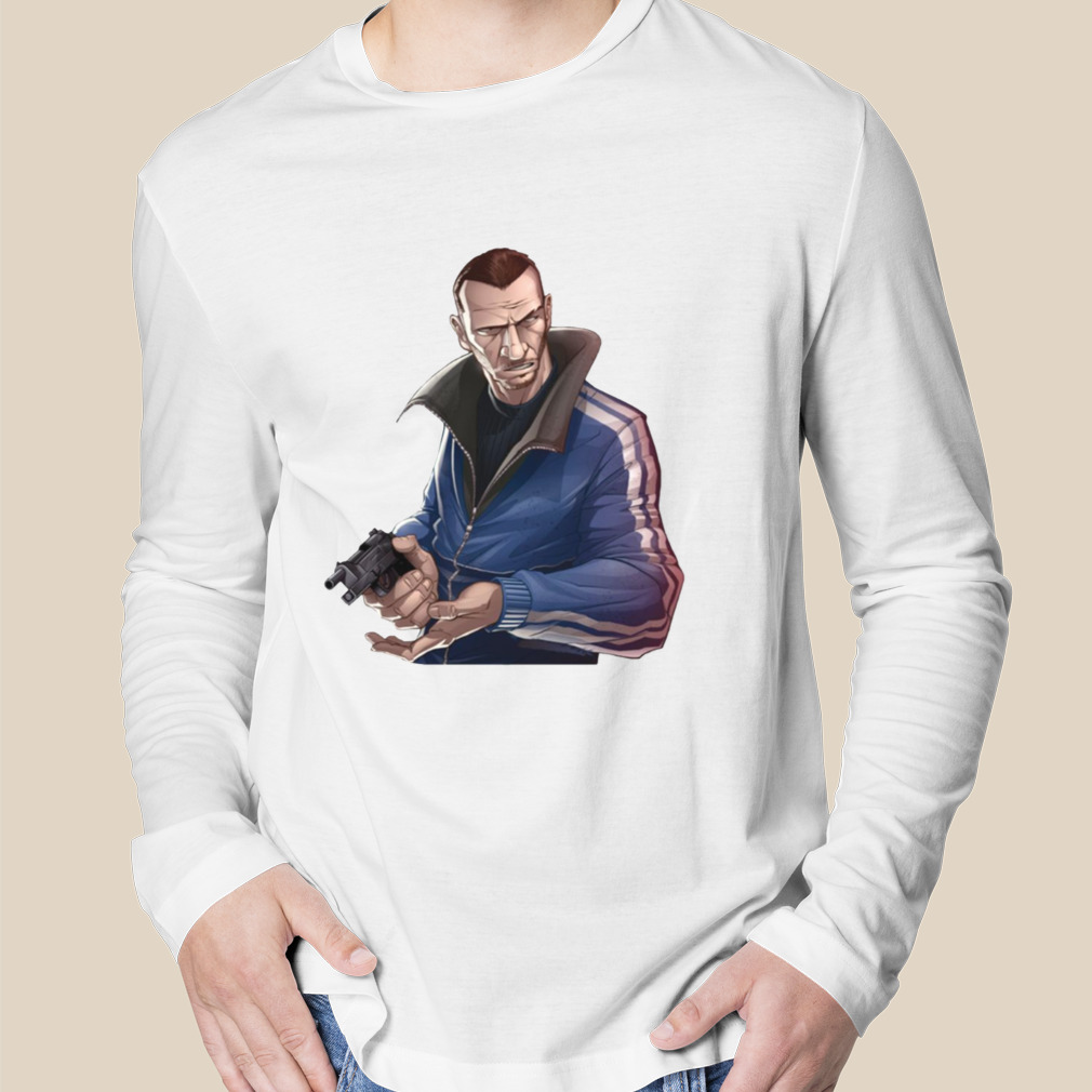 Niko Bellic The Cool Guy Grand Theft Auto Gta Graphic shirt