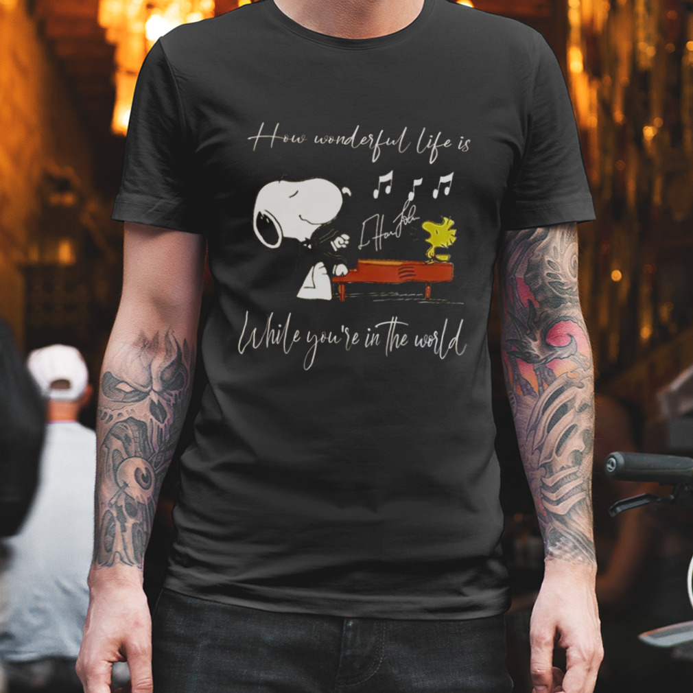 Snoopy Music Shirt