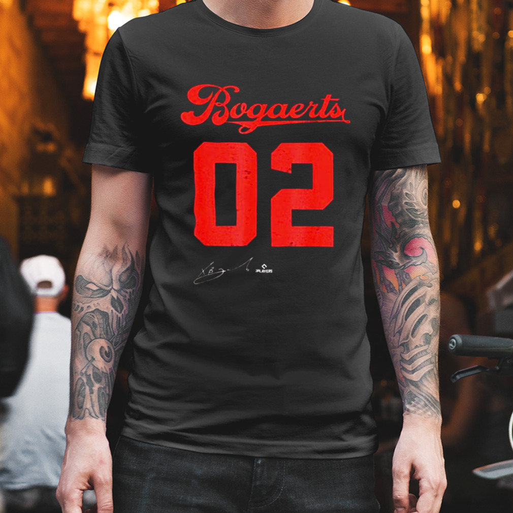 Xan Diego Xander Bogaerts 02 Xander Bogaerts Boston Retro Signature Shirt