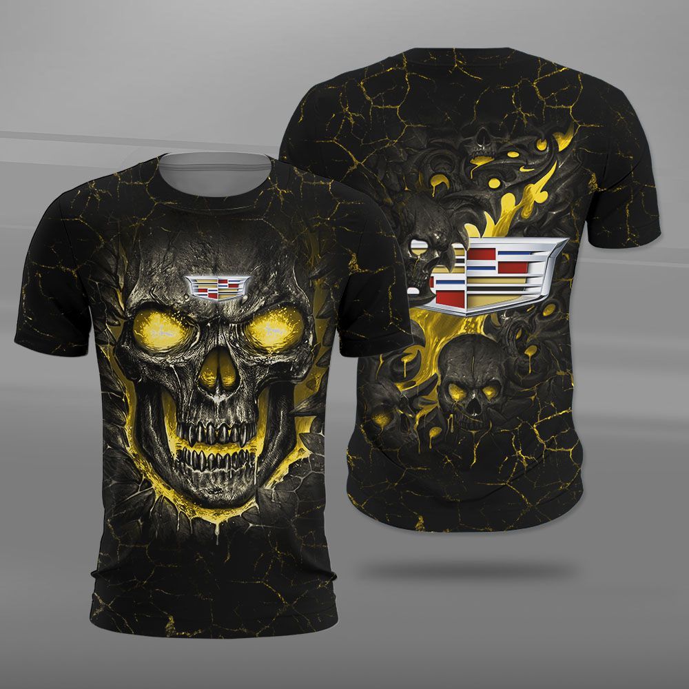Cadillac Skull 3D T-shirt