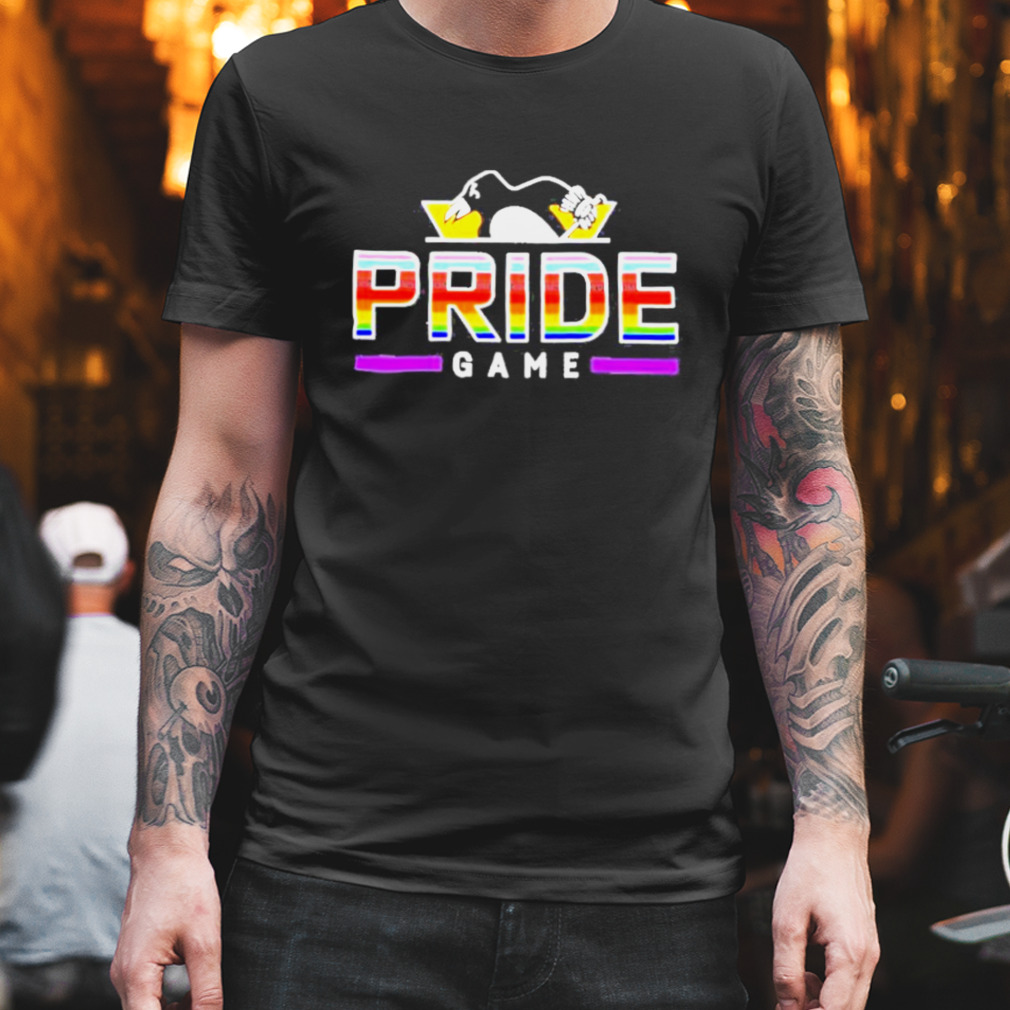 Pride game Pittsburgh penguins t-shirt