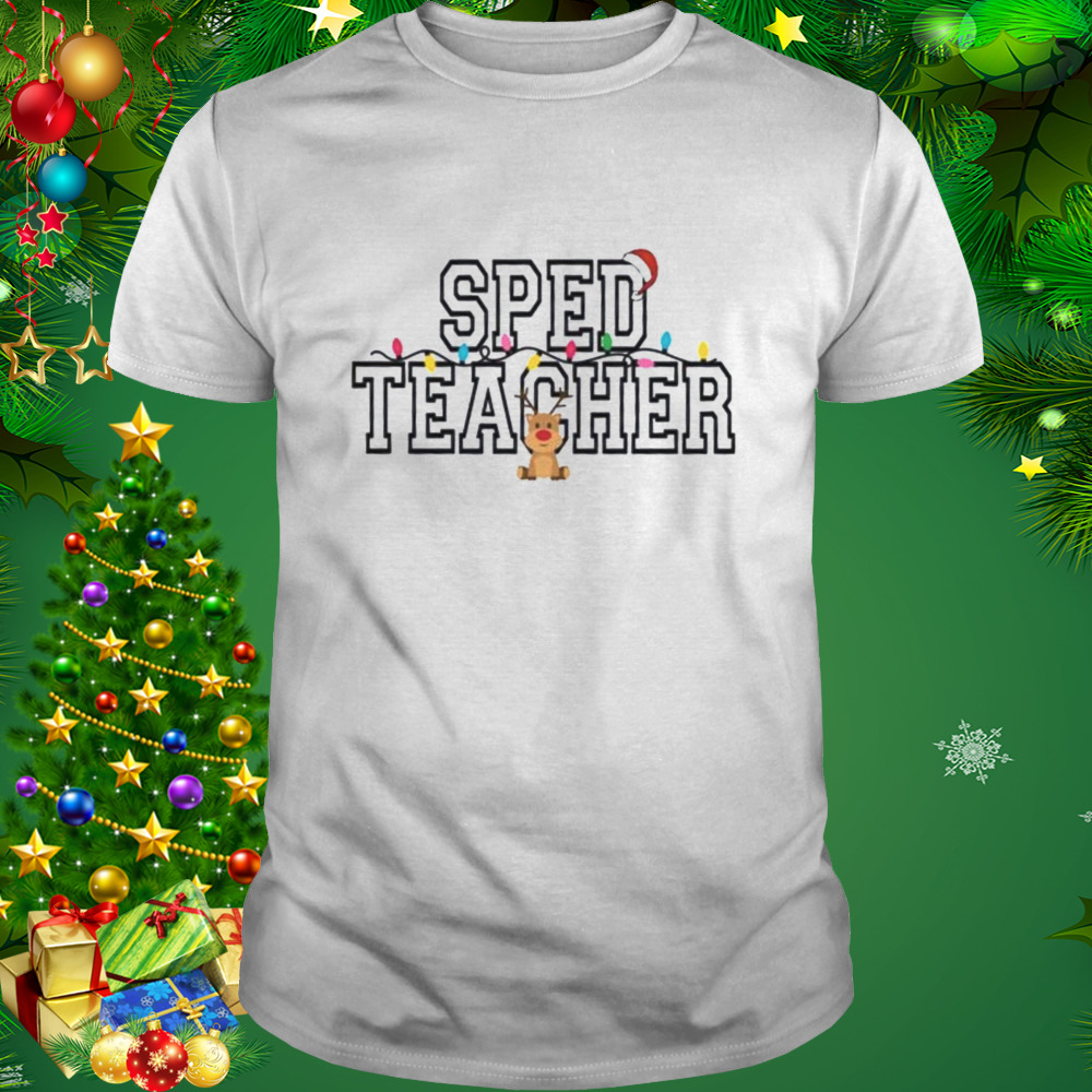 Special Education Teacher Christmas Shirt