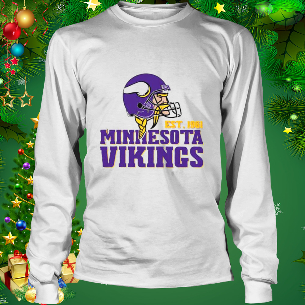 Vintage Minnesota Vikings EST 1961 NFL Football Shirt