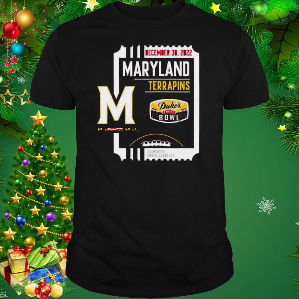 December 30 2022 Maryland Terrapins Duke’s Mayo Bowl shirt