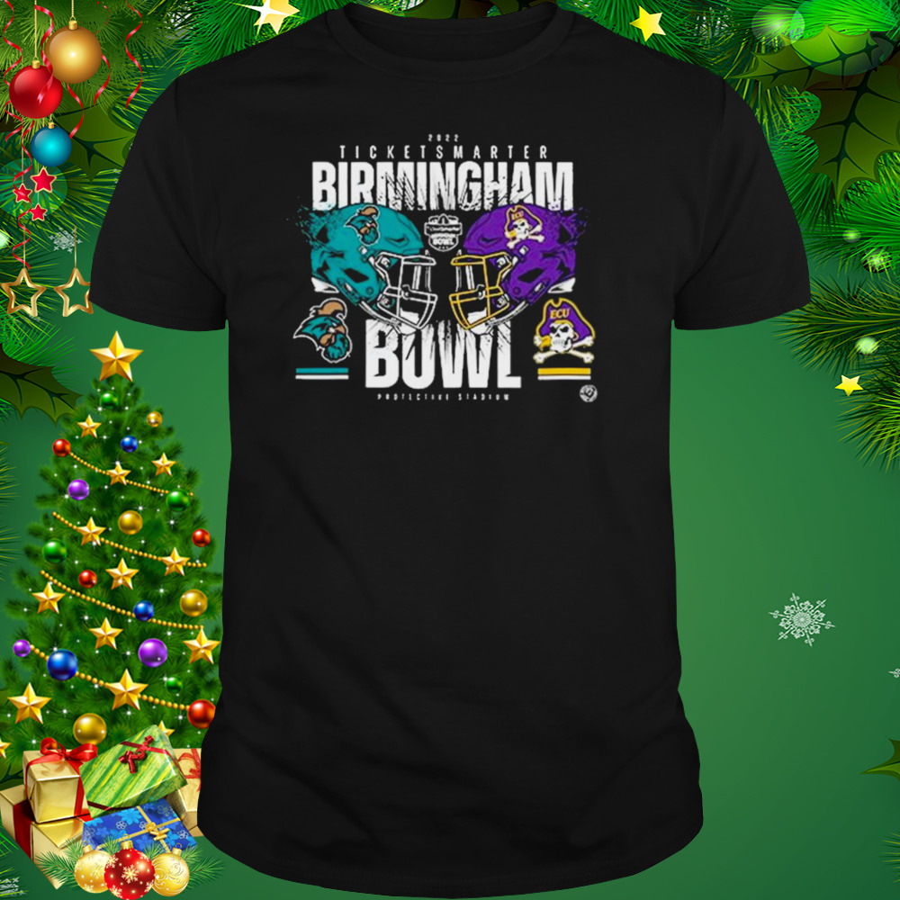 Ecu Vs Coastal Carolina 2022 Birmingham Bowl Matchup Shirt