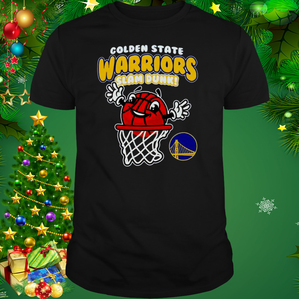 Golden State Warriors Infant Happy Slam Dunk shirt