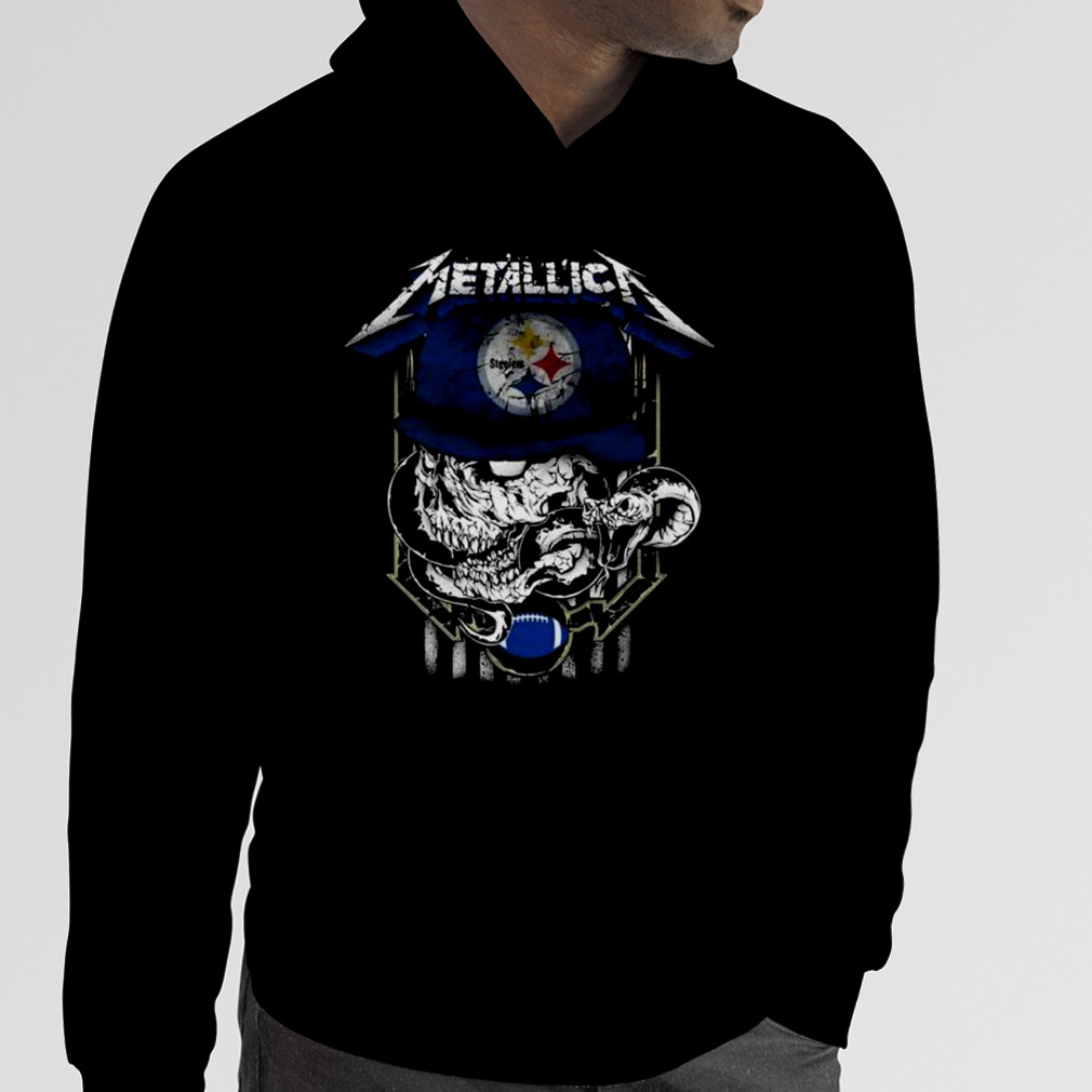 Official Metallica Skull Pittsburgh Steelers Shirt, hoodie