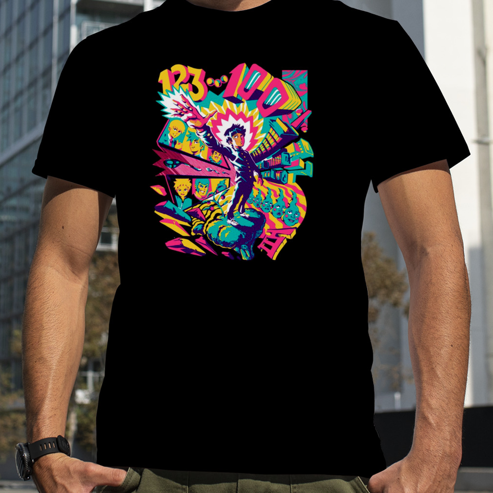 Mob Psycho 100 Colored Design shirt