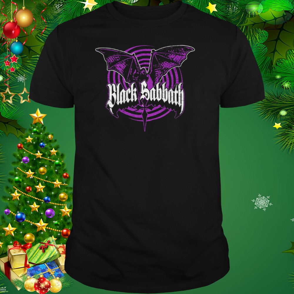 Paranoid Bat Black Sabbath shirt