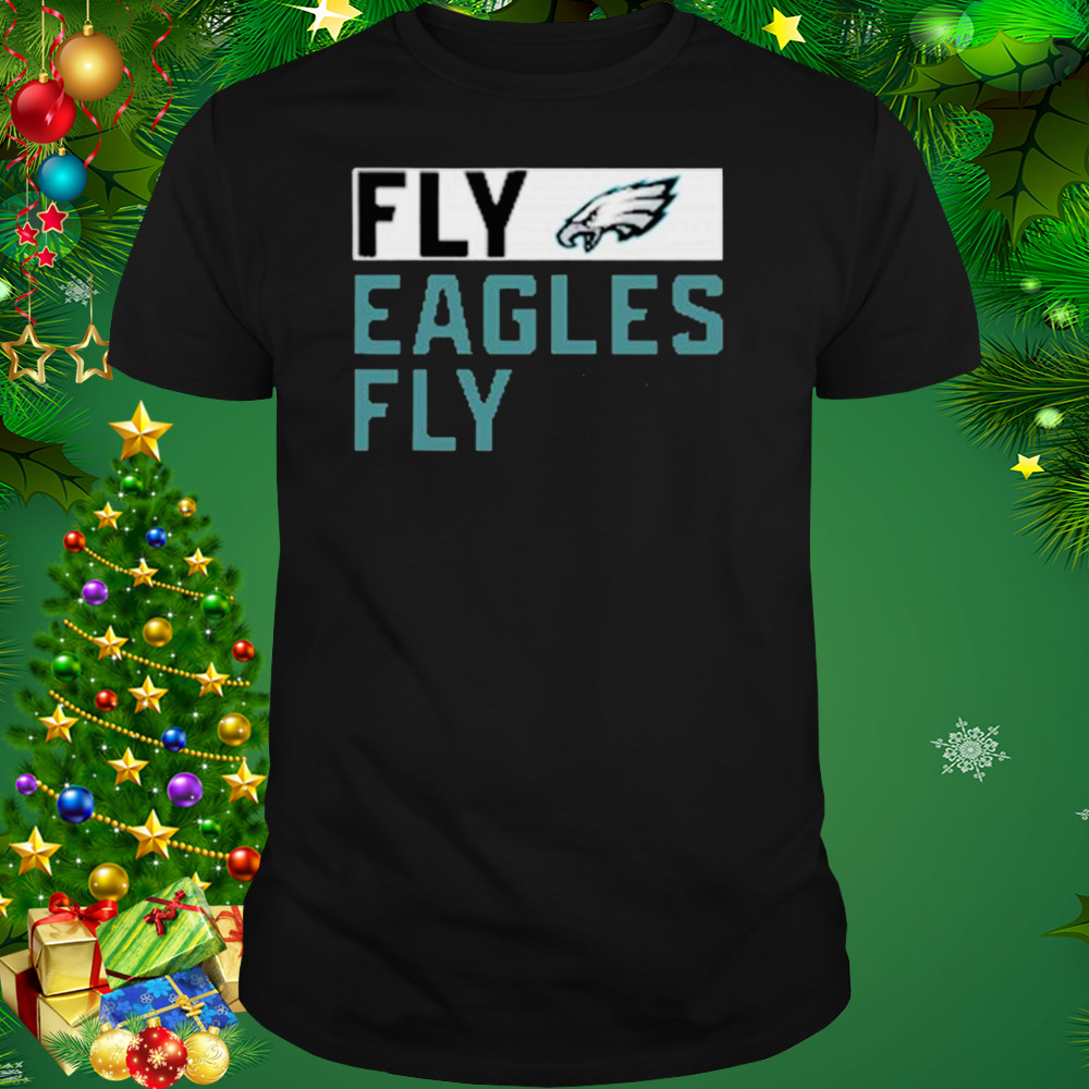 Philadelphia eagles anthracite fly eagles fly crew shirt
