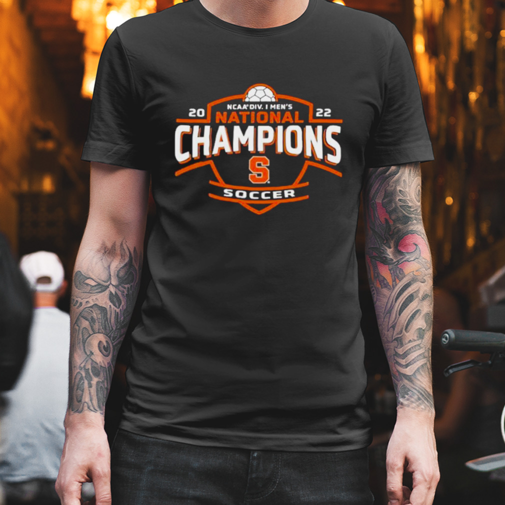 2022 NCAA National Champions Syracuse Orange Soccer shirt