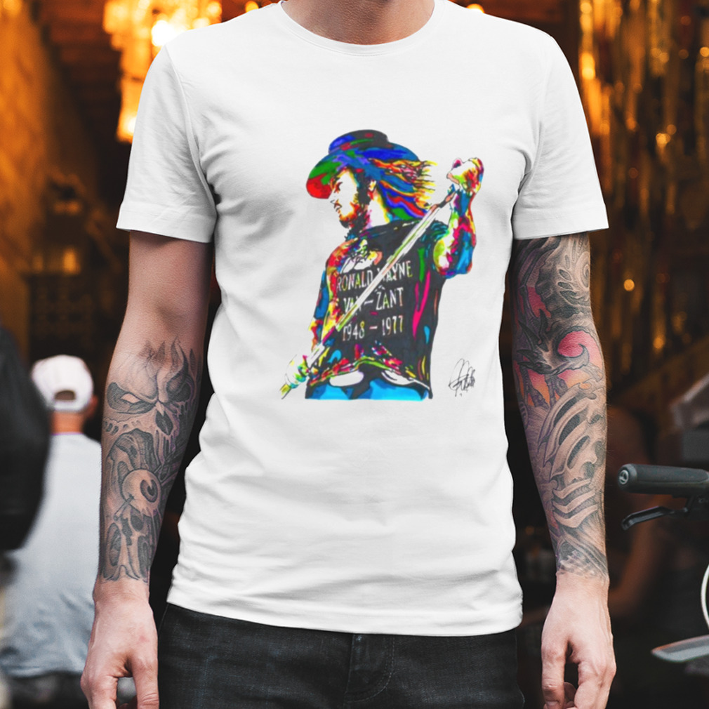 Action Illustrasion Lynyrd Skynyrd shirt