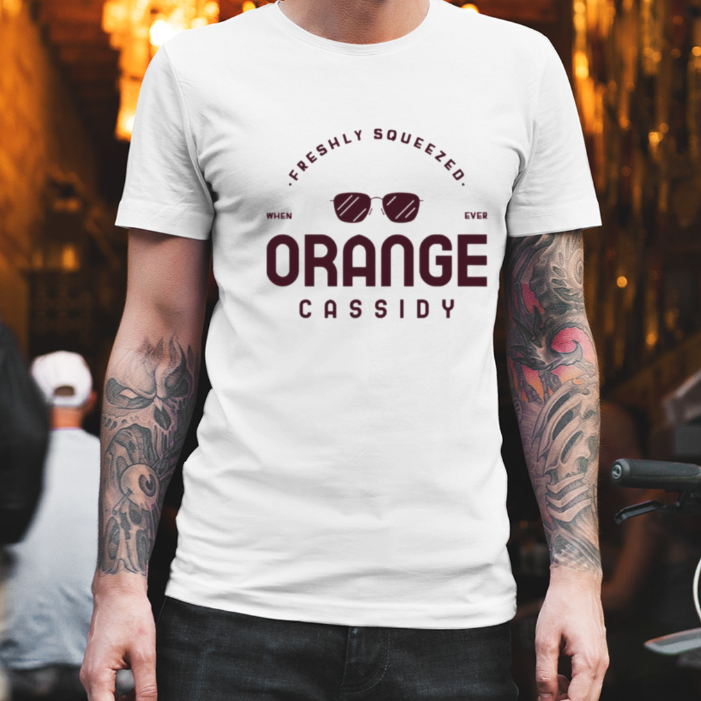 Aew Orange Cassidy Freshly Squeezed shirt