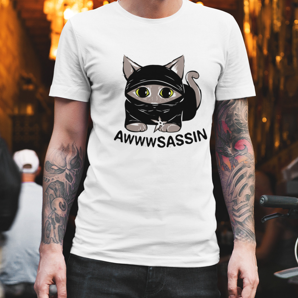 Assassin Cat Awwwsassin Shirt