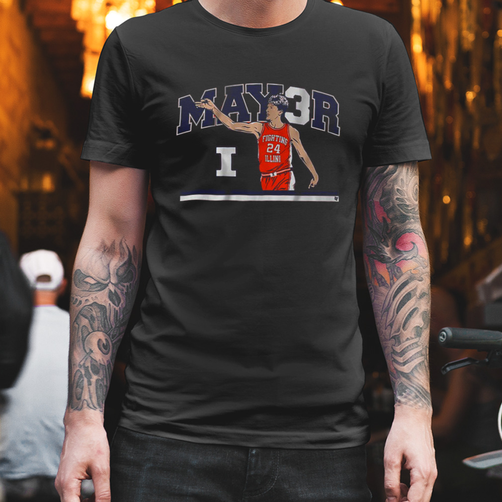 Illinois Basketball Matthew Mayer MAY3R NIL Shirt