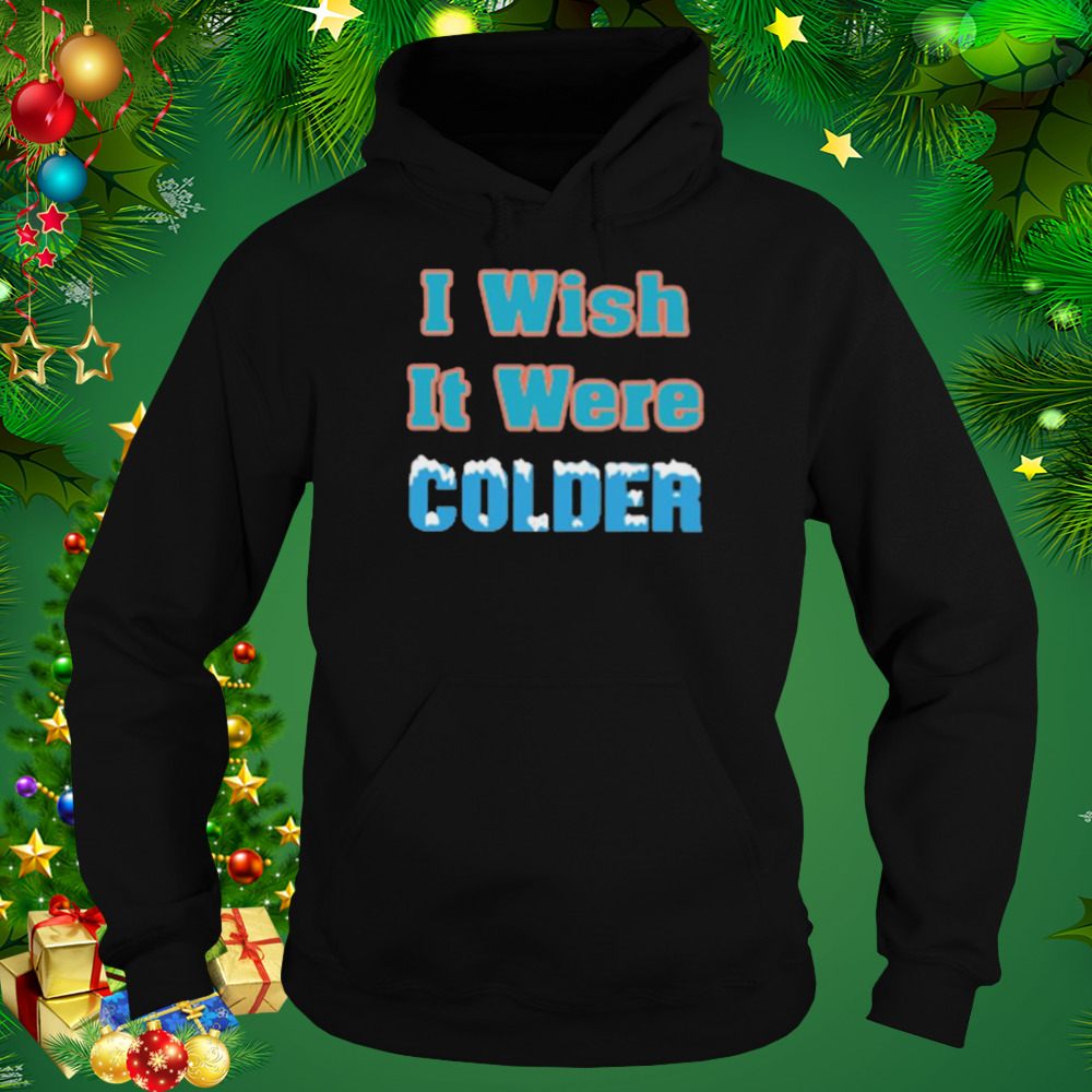 Miami Dolphins 2022 Mike Mcdaniel I Wish It Were Colder Women's T Shirt