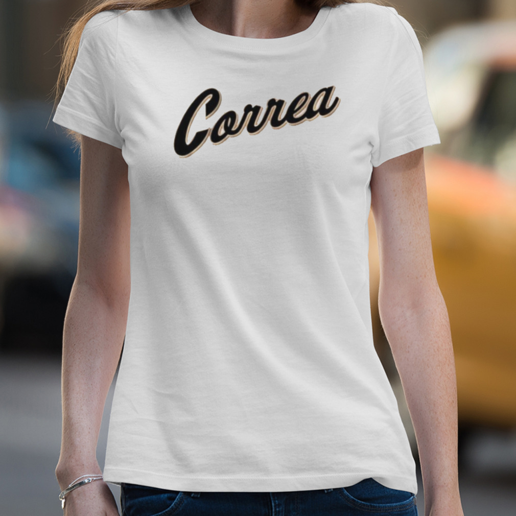 Carlos Correa SF Correa Script Shirt - San Francisco Giants